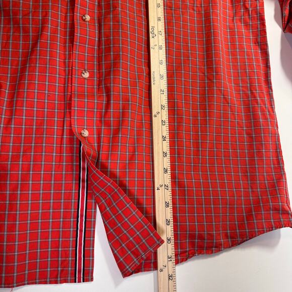 ARIAT'S Pro Series Men's Classic Plaid Print Button-Down Western Shirt XL Cowboy - Picture 5 of 13